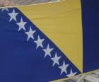 Σημαία της Βοσνίας και Ερζεγοβίνης